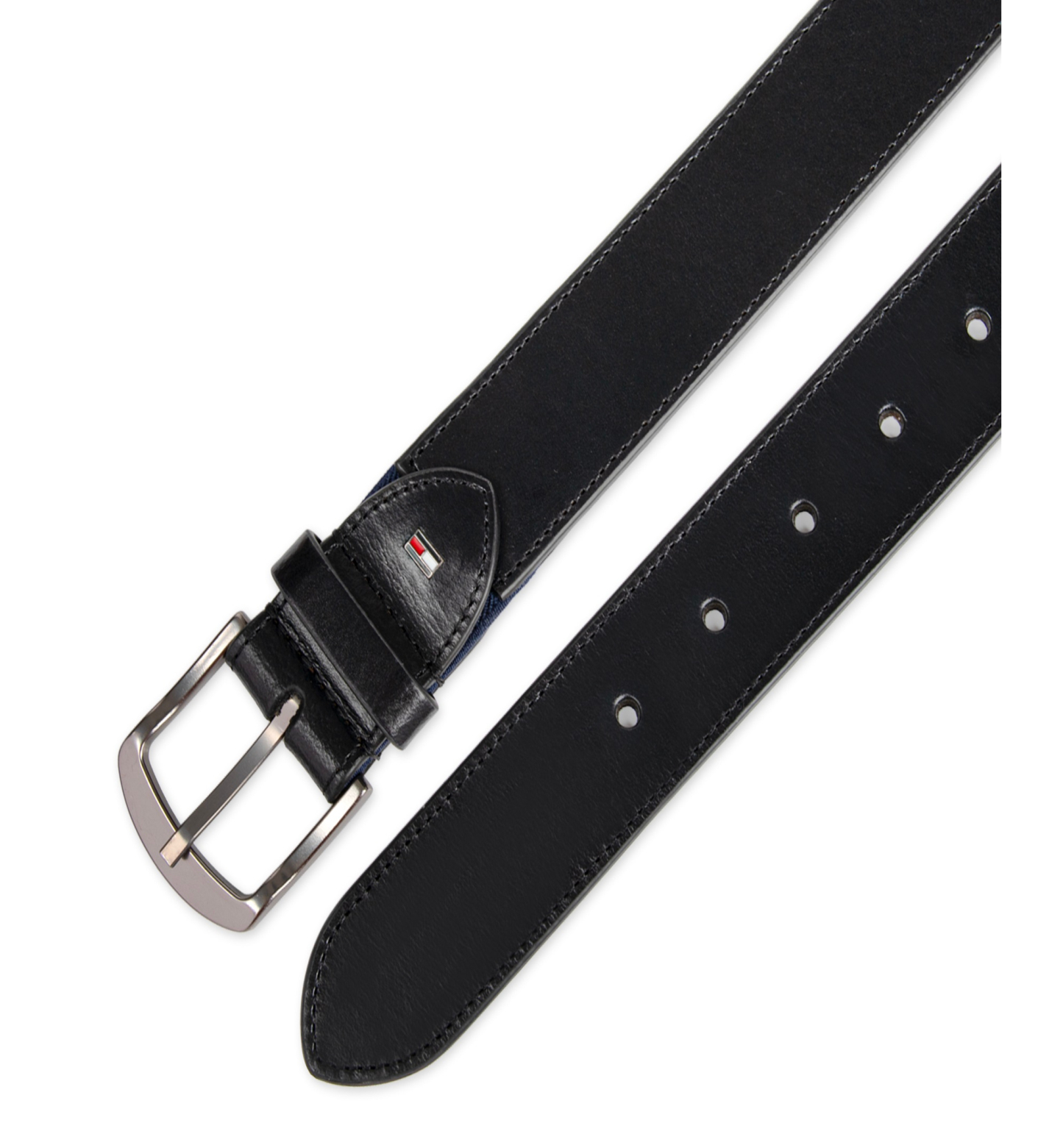 35MM Tommy Hilfiger Men's Stretch Comfort Casual Belt - Black