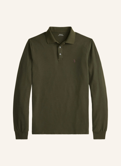 POLO RALPH LAUREN Strick-Poloshirt – KHAKI
