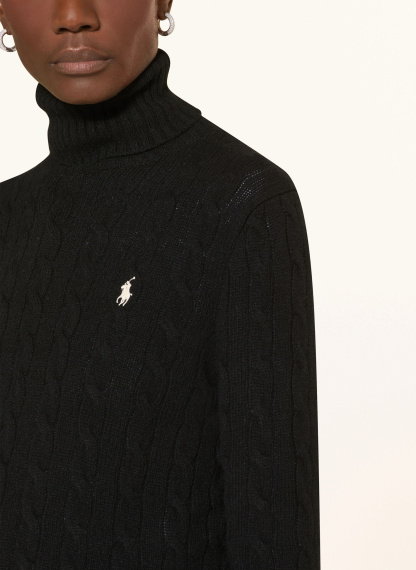 POLO RALPH LAUREN Rollkragenpullover – SCHWARZ