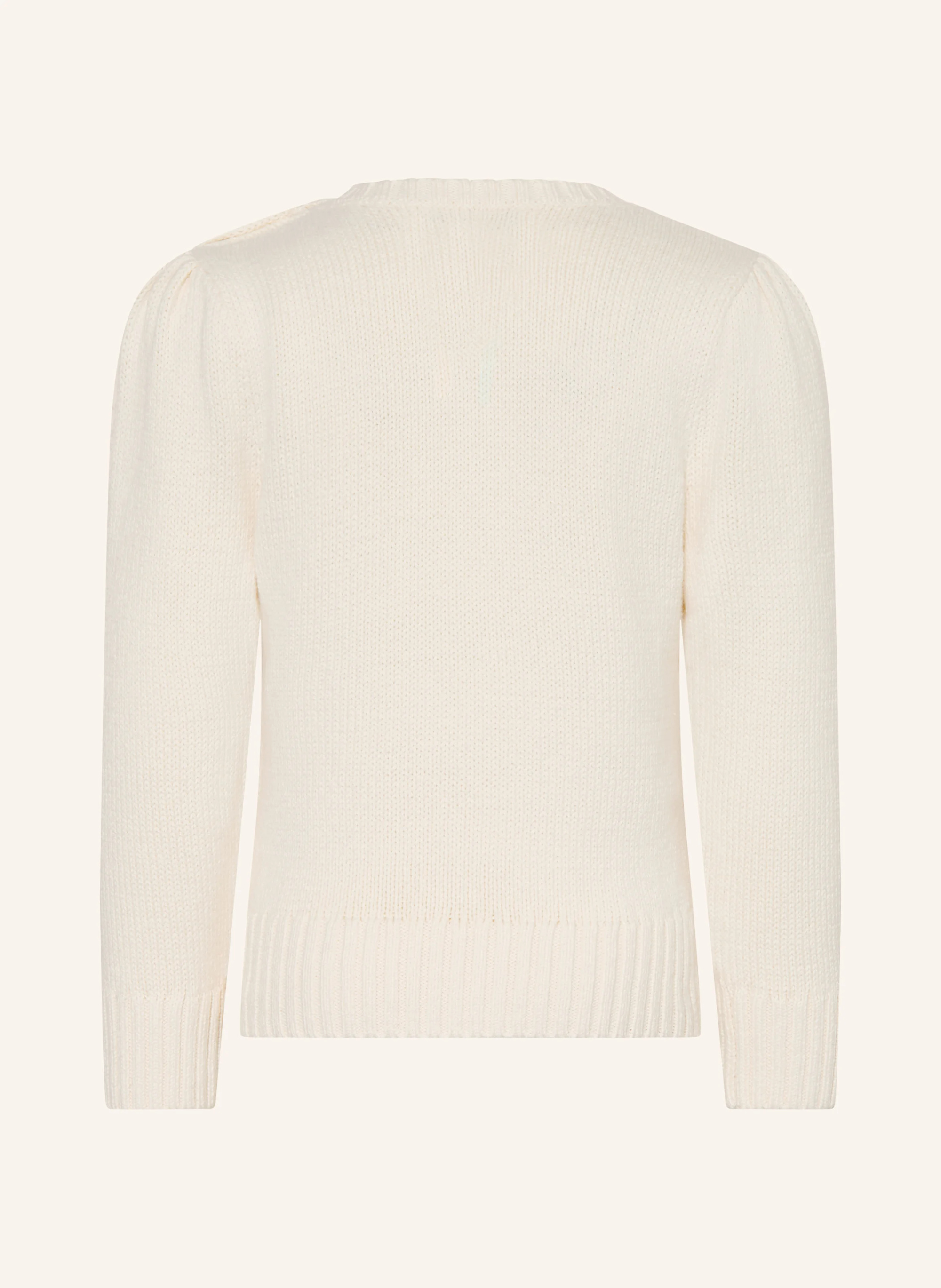 POLO RALPH LAUREN Pullover – WEISS / BRAUN / OLIV