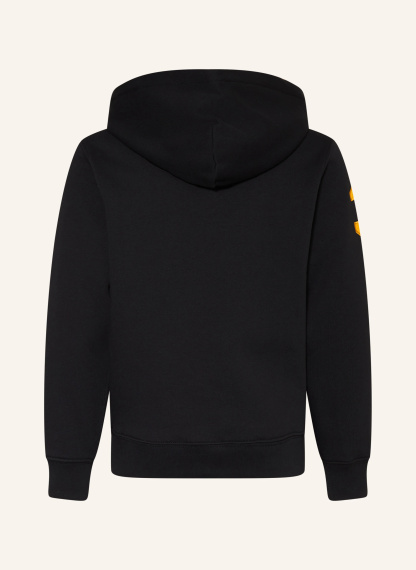 POLO RALPH LAUREN Hoodie – SCHWARZ / DUNKELGELB