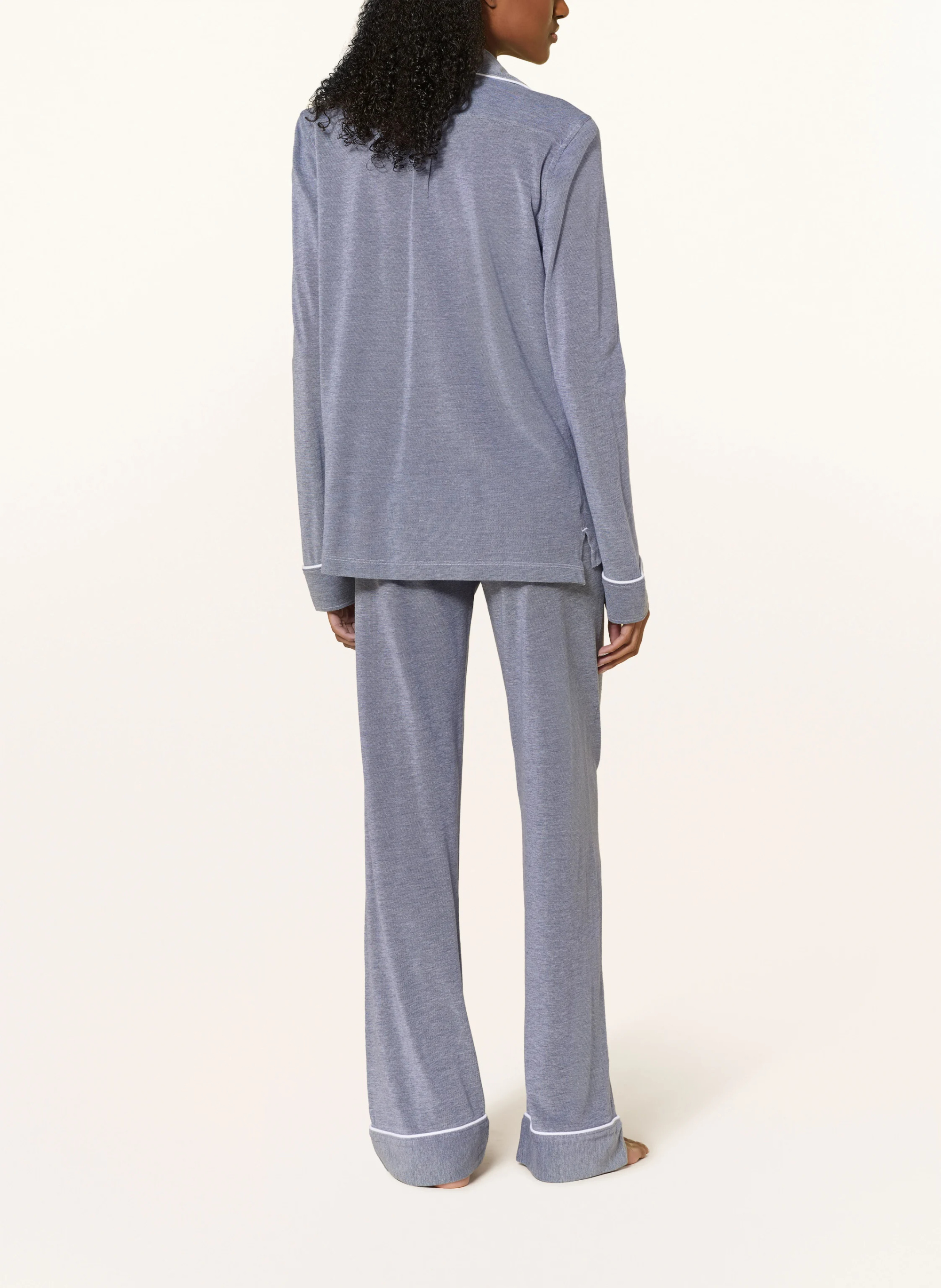 POLO RALPH LAUREN Schlafanzug – BLAU / WEISS