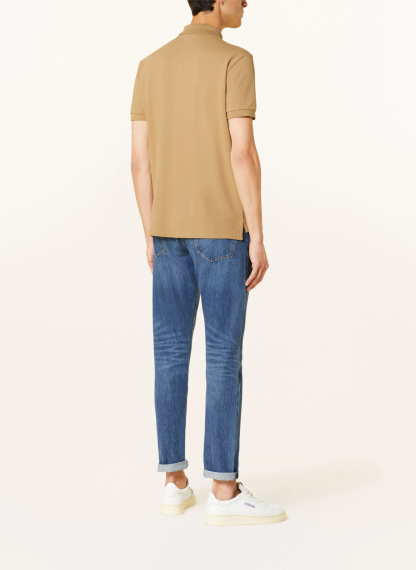 POLO RALPH LAUREN Piqué-Poloshirt Custom Slim Fit – CAMEL (1)