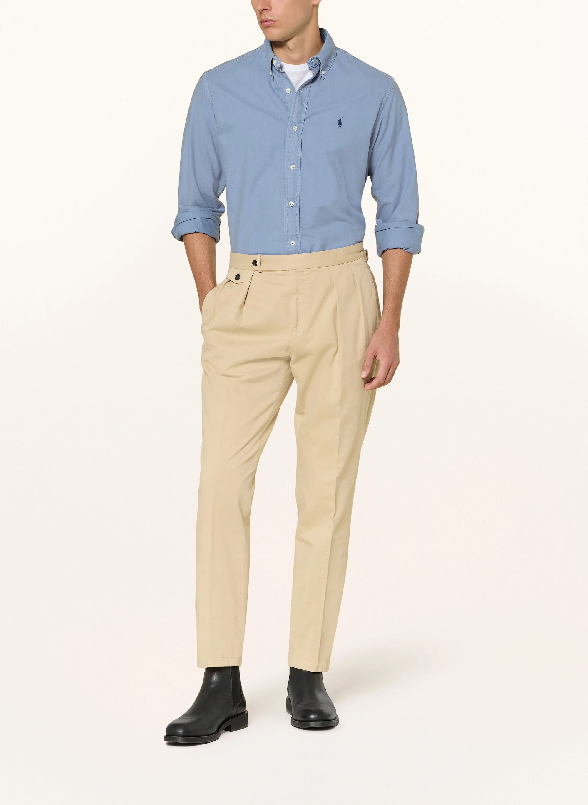 POLO RALPH LAUREN Oxfordhemd Custom Fit – HELLBLAU (1)