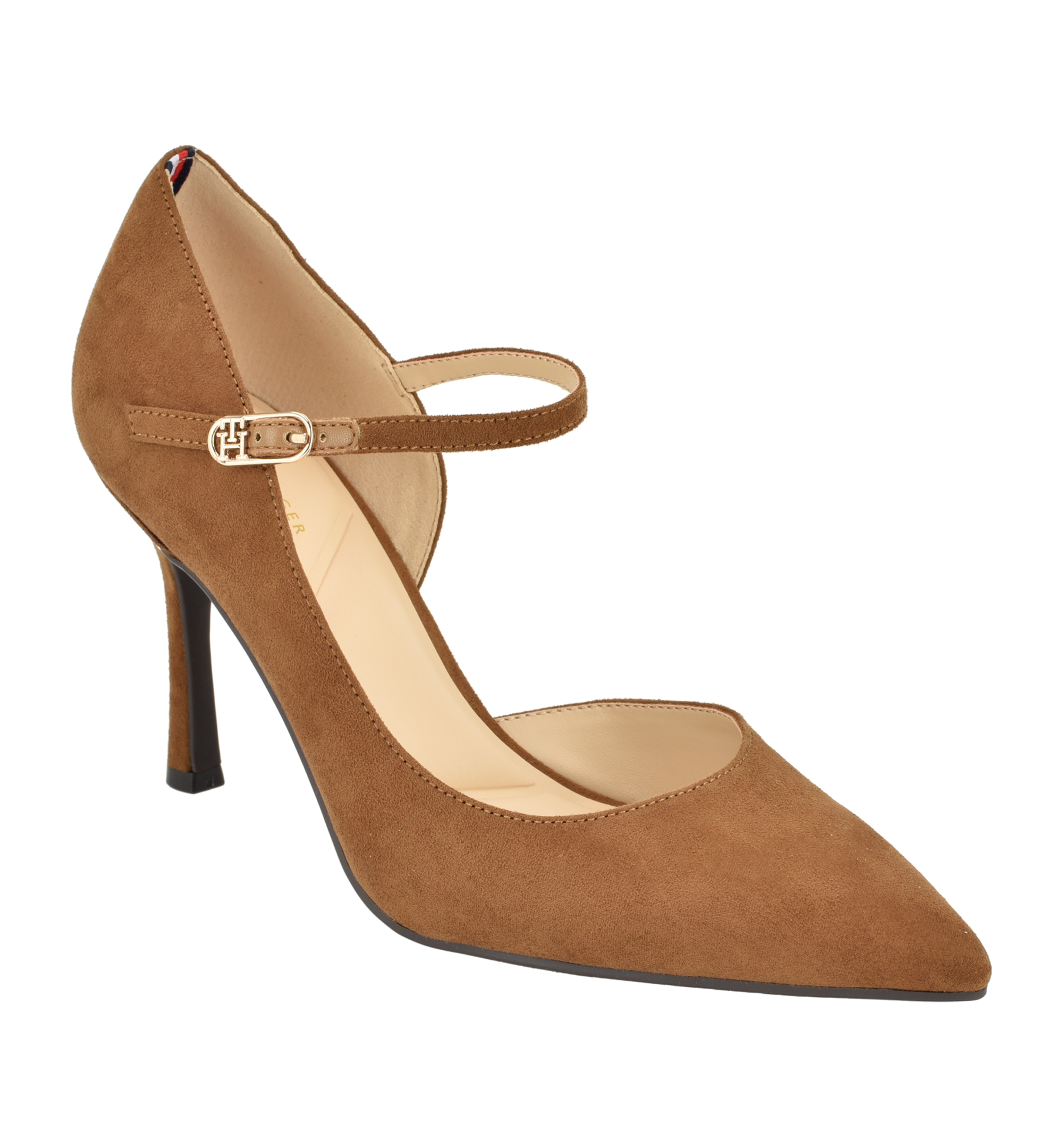 Tommy Hilfiger Women's Gefrey d'Orsay Mary Jane Pumps - Medium Natural