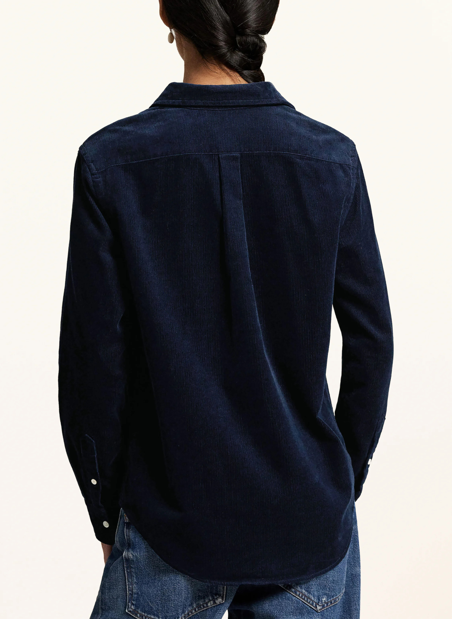POLO RALPH LAUREN Hemdbluse aus Cord – DUNKELBLAU