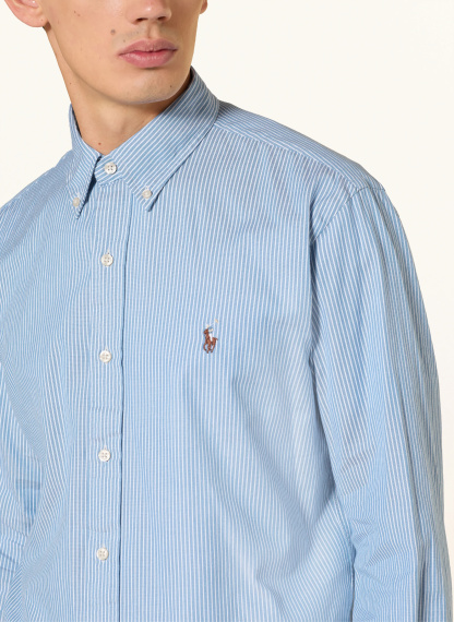 POLO RALPH LAUREN Oxfordhemd Custom Fit – BLAU / WEISS