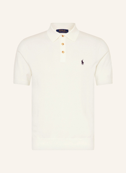 POLO RALPH LAUREN Strick-Poloshirt – WEISS