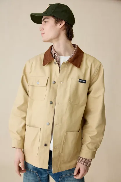 Shaka Wear Chore Jacket - Brown