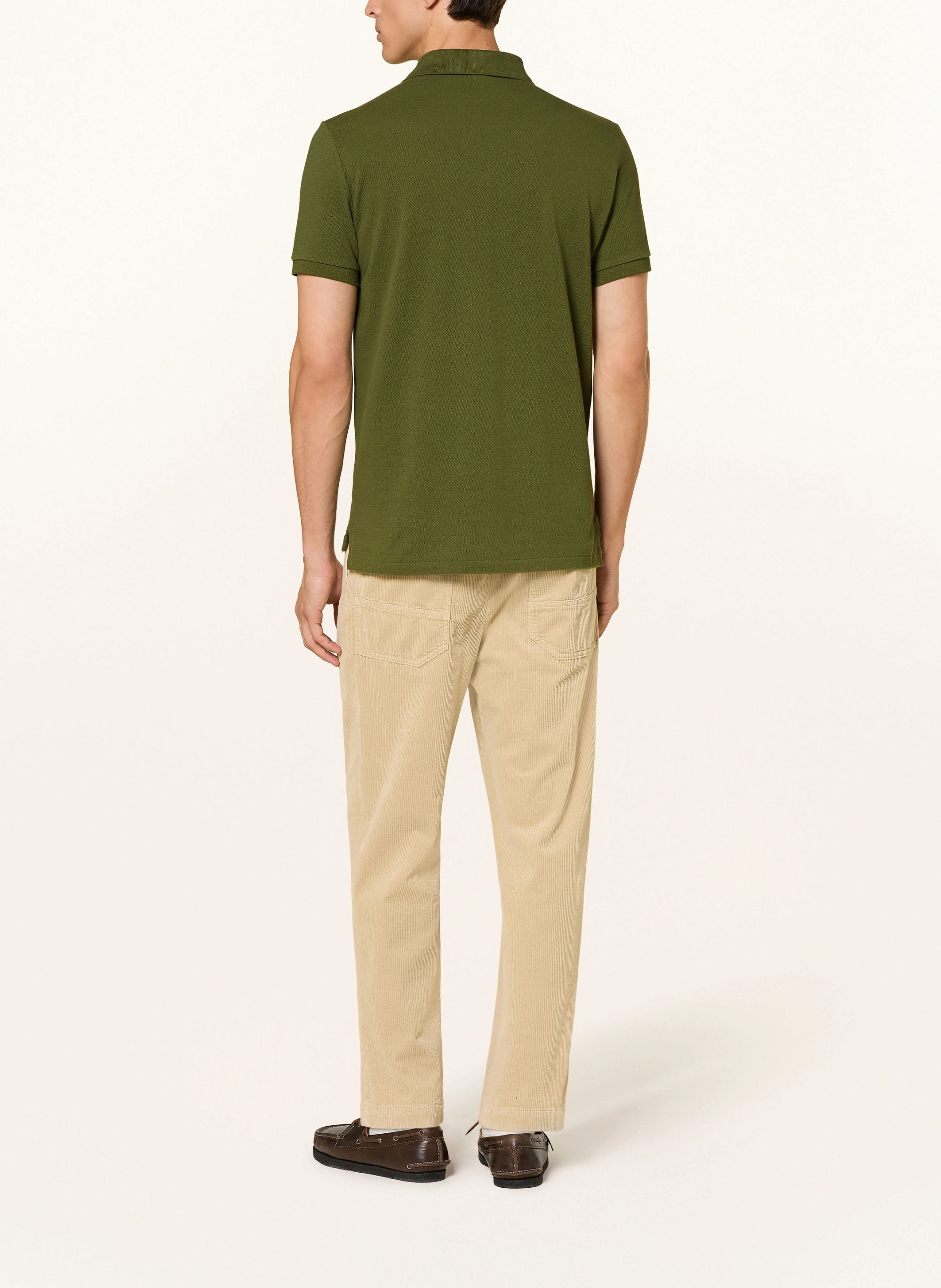 POLO RALPH LAUREN Piqué-Poloshirt Custom Slim Fit – OLIV