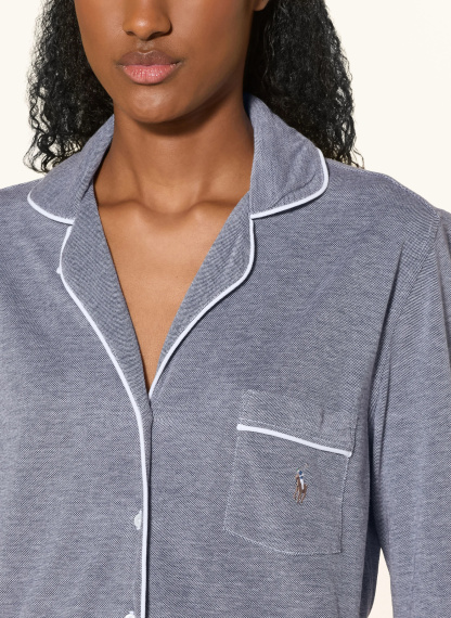 POLO RALPH LAUREN Schlafanzug – BLAU / WEISS
