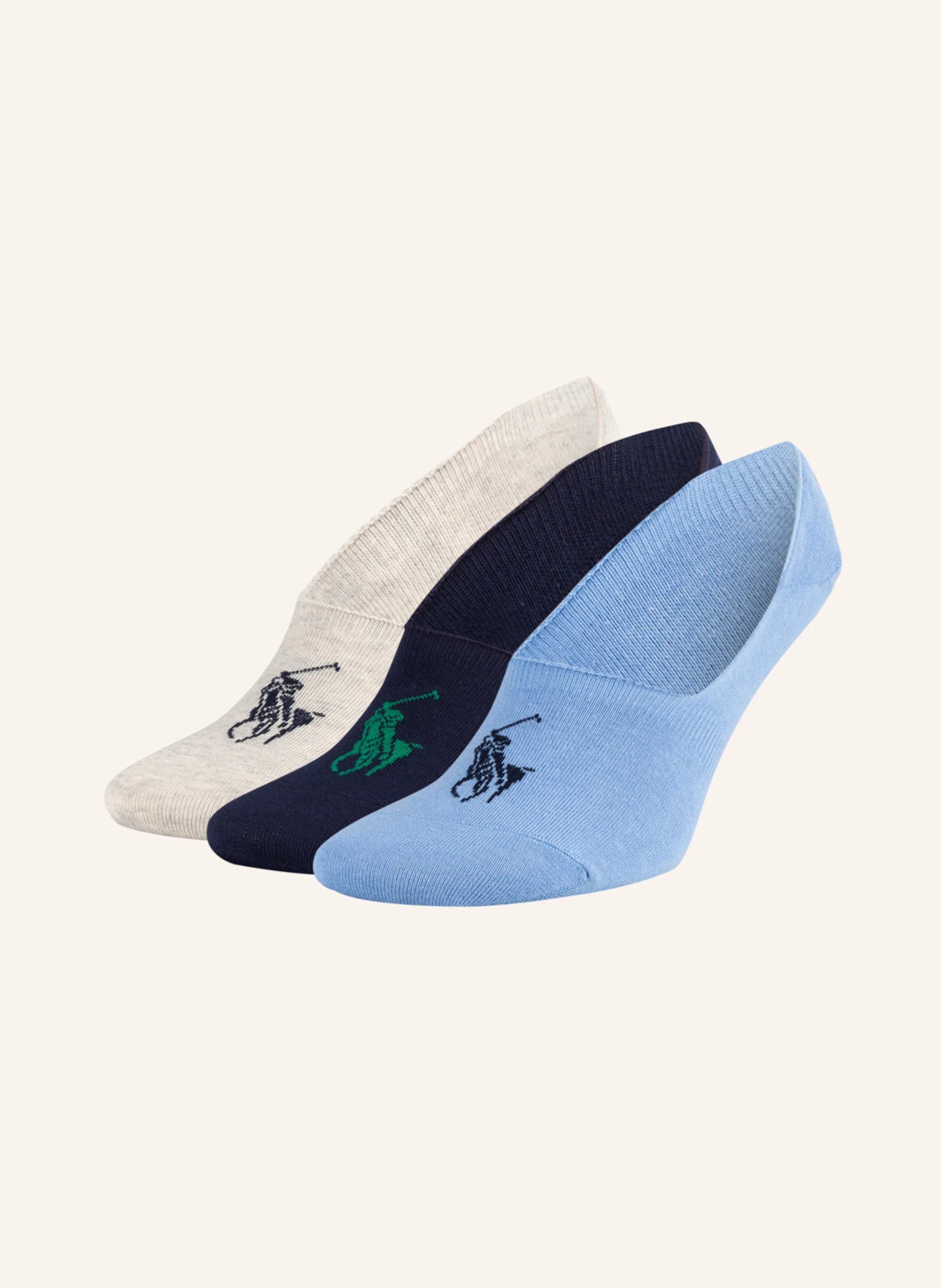 POLO RALPH LAUREN 3er-Pack Sneakersocken – 004 ASSORTED 1