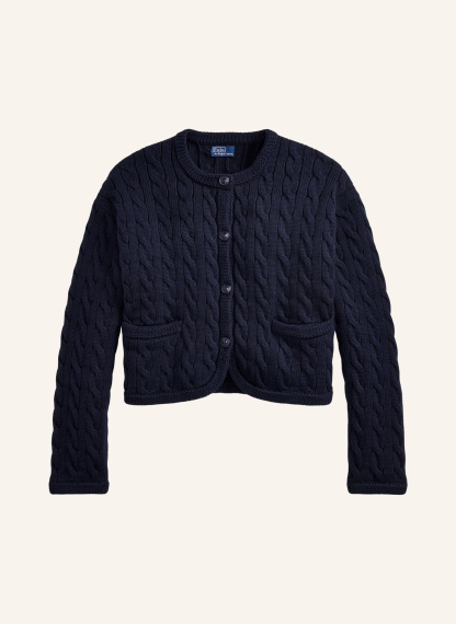 POLO RALPH LAUREN Strickjacke – DUNKELBLAU