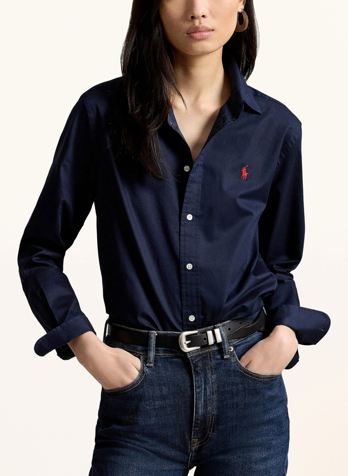POLO RALPH LAUREN Hemdbluse – DUNKELBLAU