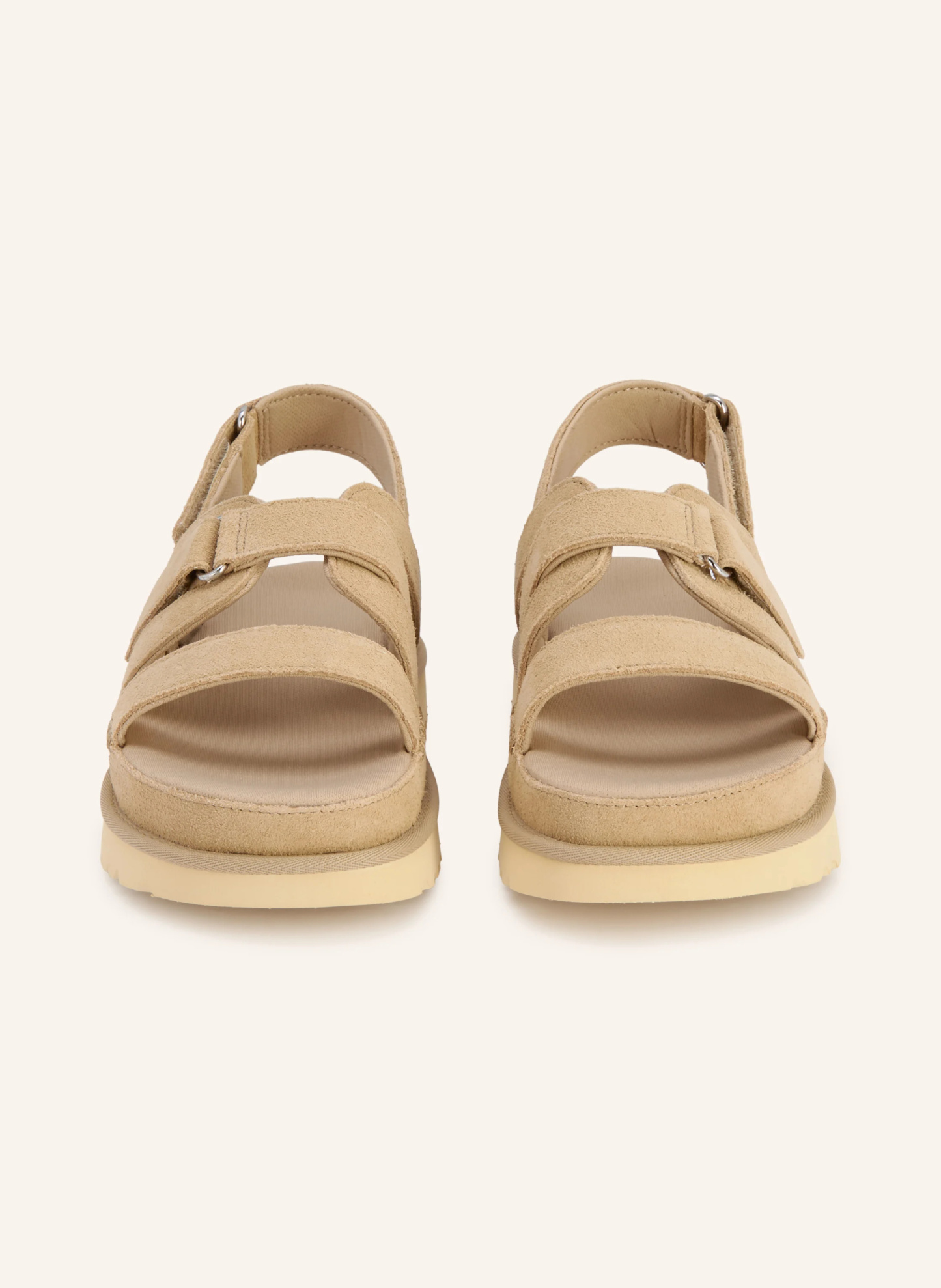 UGG Plateau-Sandalen GOLDENSTAR GLEAM – BEIGE