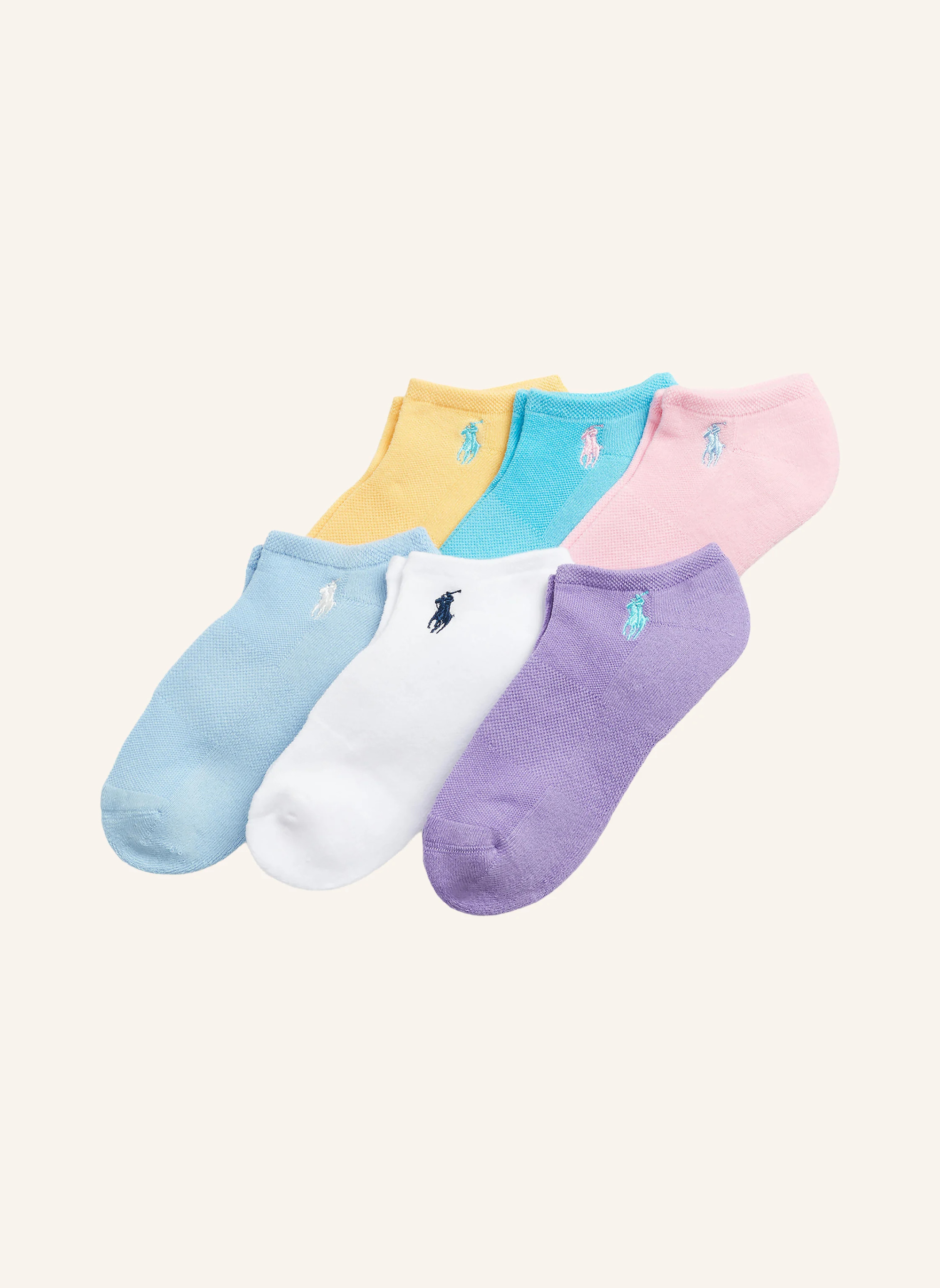 POLO RALPH LAUREN 6er-Pack Sneakersocken – 001 ASST