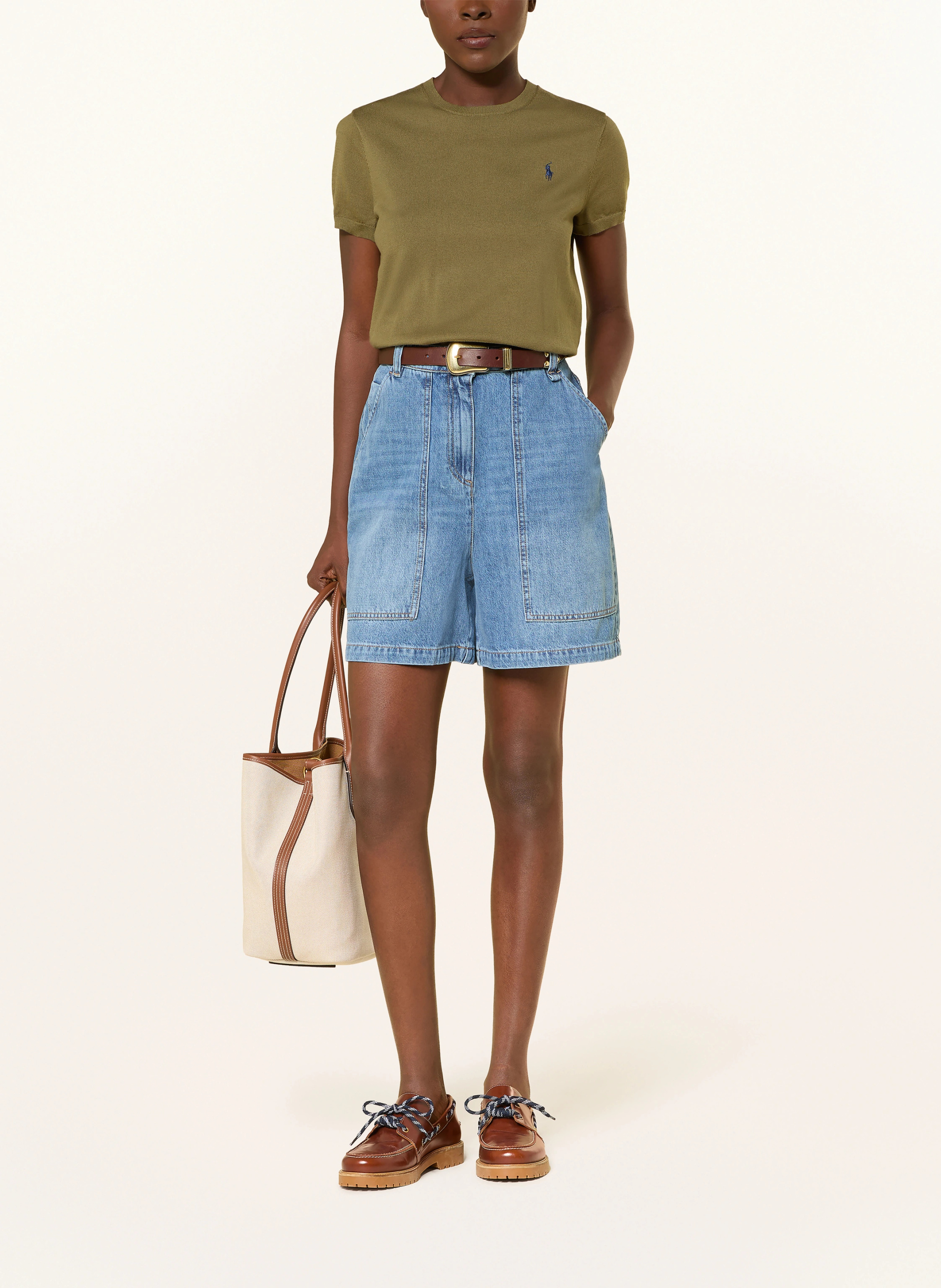 POLO RALPH LAUREN Strickshirt – KHAKI