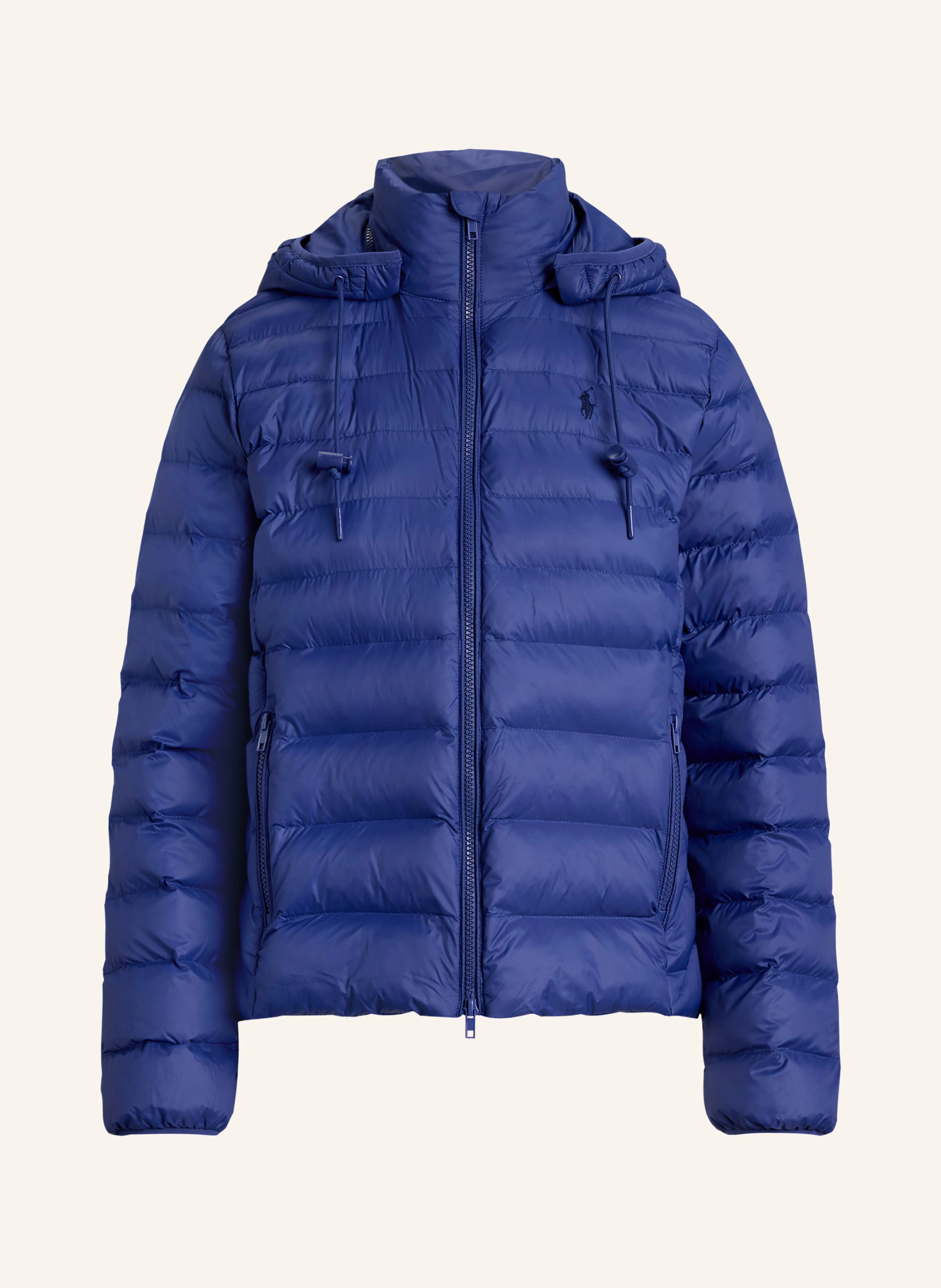 POLO RALPH LAUREN Steppjacke mit abnehmbarer Kapuze – BLAU