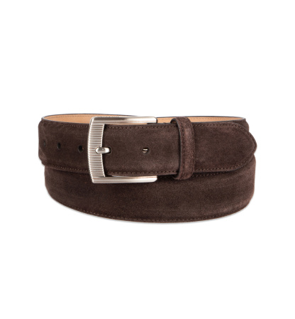 32MM Tommy Hilfiger Men's Casual Logo Detail Belt - Brown