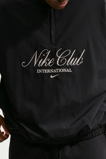 Nike Sportswear Club Half Zip Jacket - Black