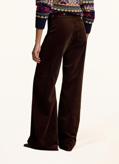 POLO RALPH LAUREN Cordhose – DUNKELBRAUN