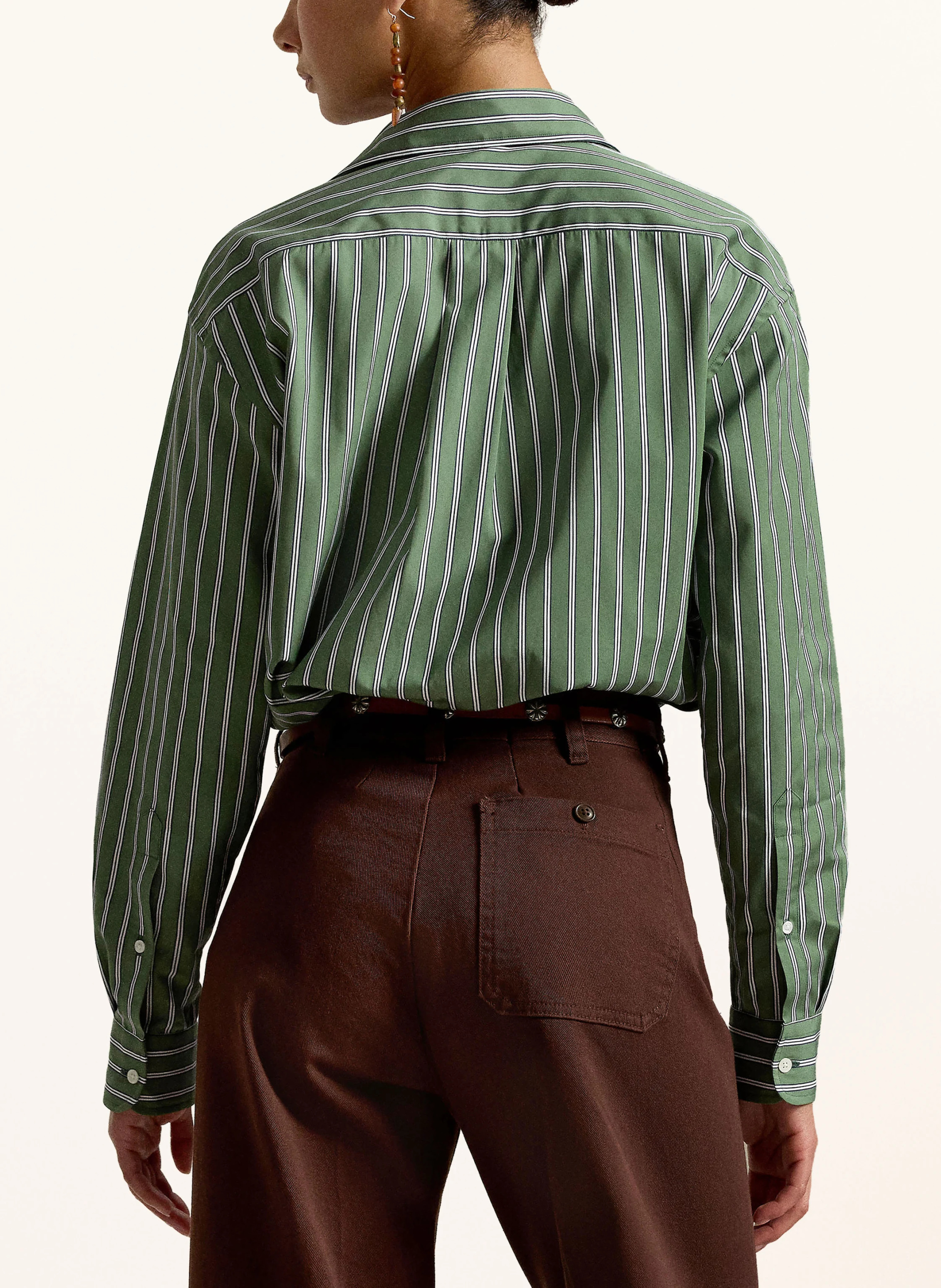 POLO RALPH LAUREN Hemdbluse – GRÜN / WEISS (2)