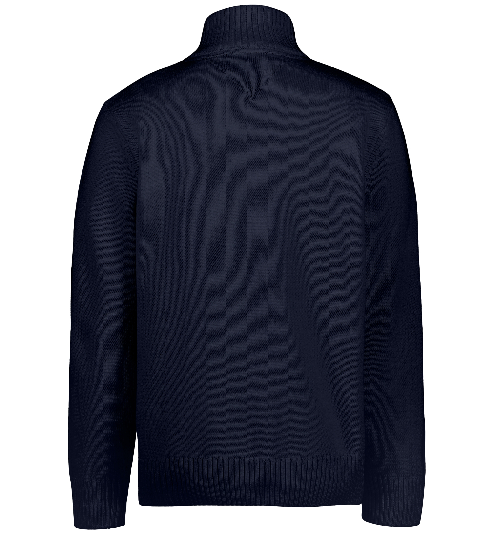 Tommy Hilfiger Boys' 8-20 Zipneck Cotton Quarter-Zip Sweater - Navy Blazer