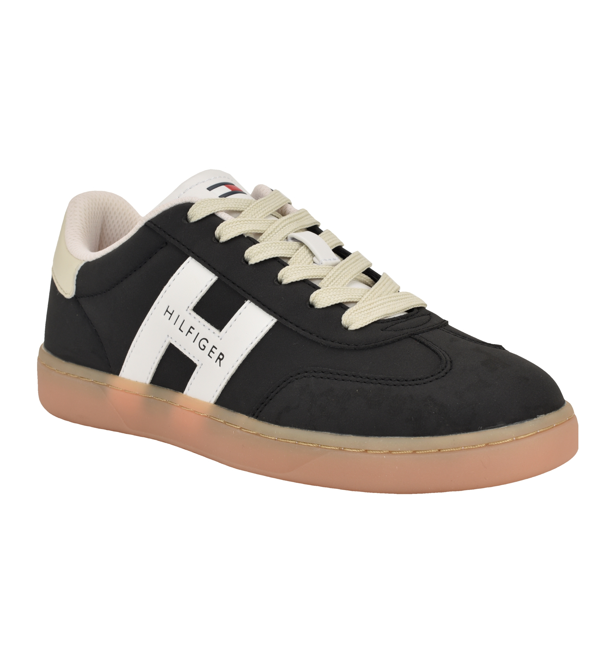Tommy Hilfiger Women's Maisie Low Profile Lace-Up Sneakers - Black