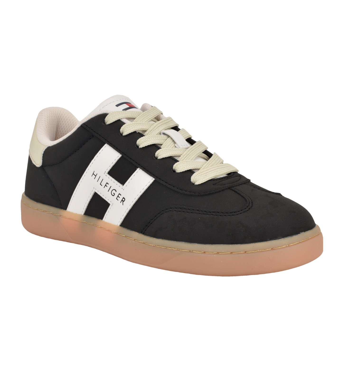 Tommy Hilfiger Women's Maisie Low Profile Lace-Up Sneakers - Black