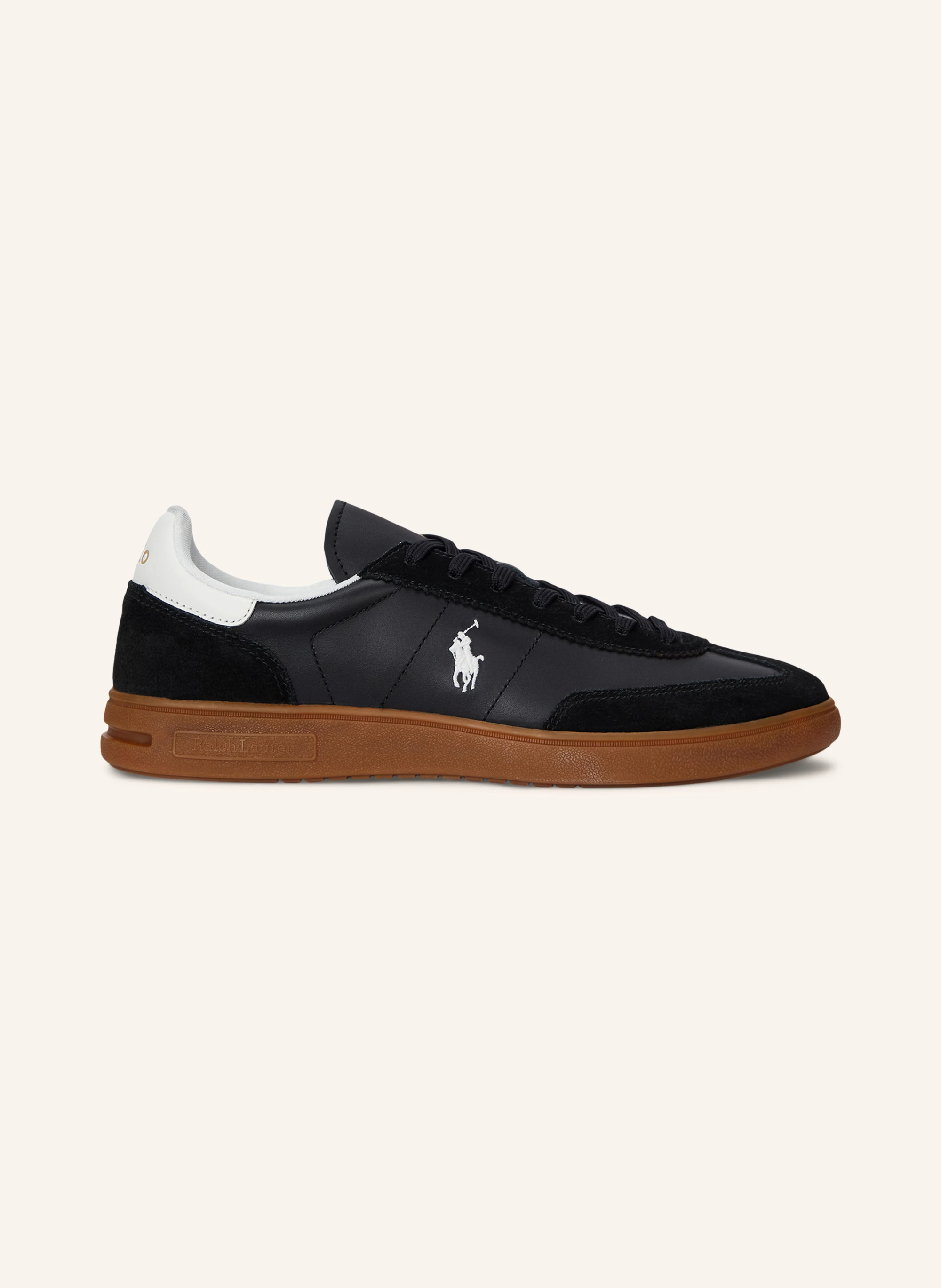 POLO RALPH LAUREN Sneaker – SCHWARZ / WEISS