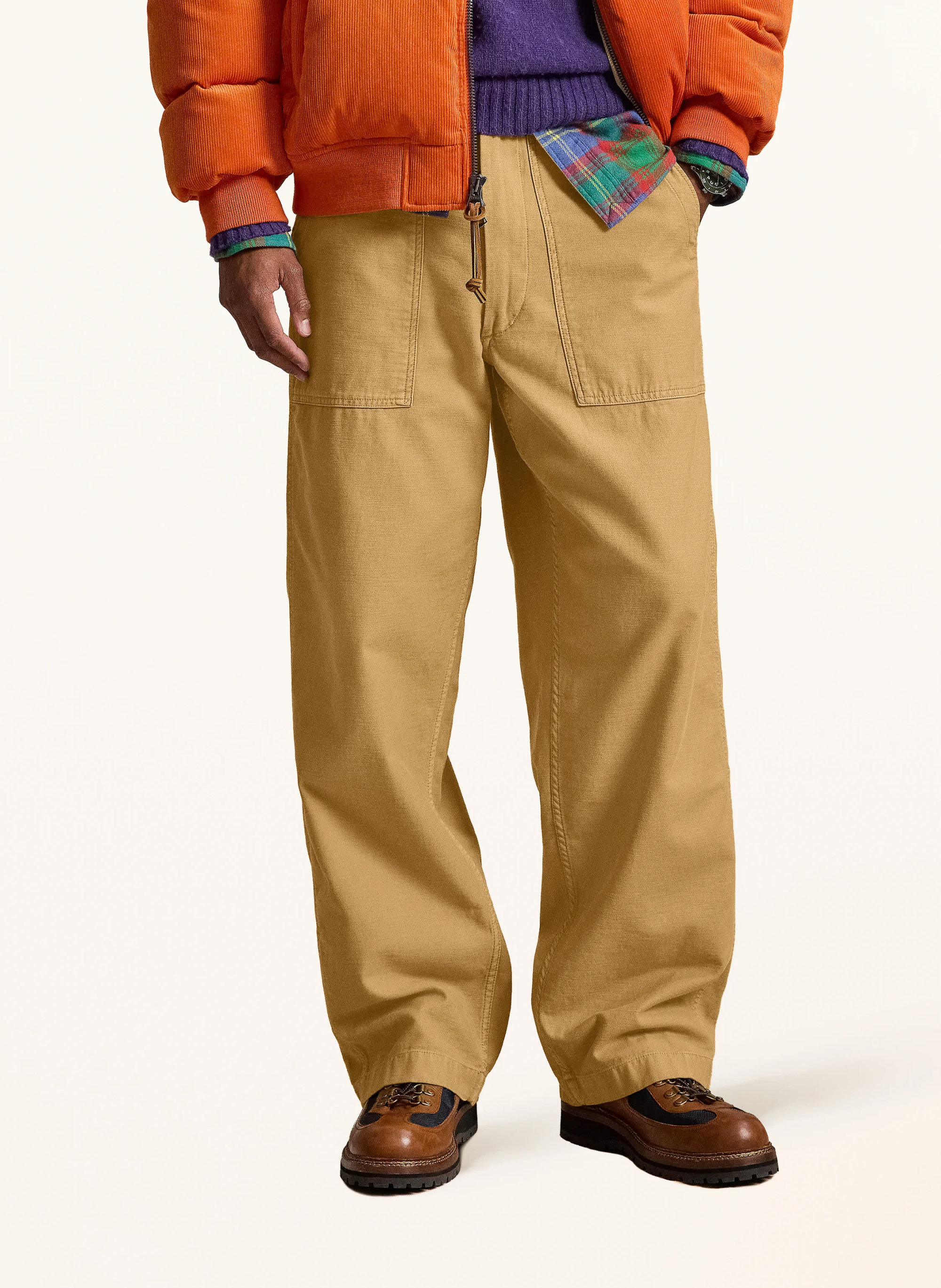 POLO RALPH LAUREN Hose Relaxed Fit – CAMEL
