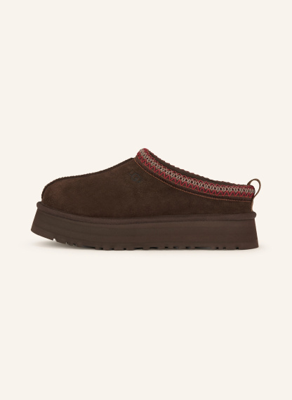 UGG Plateau-Pantoletten TAZZ – DUNKELBRAUN