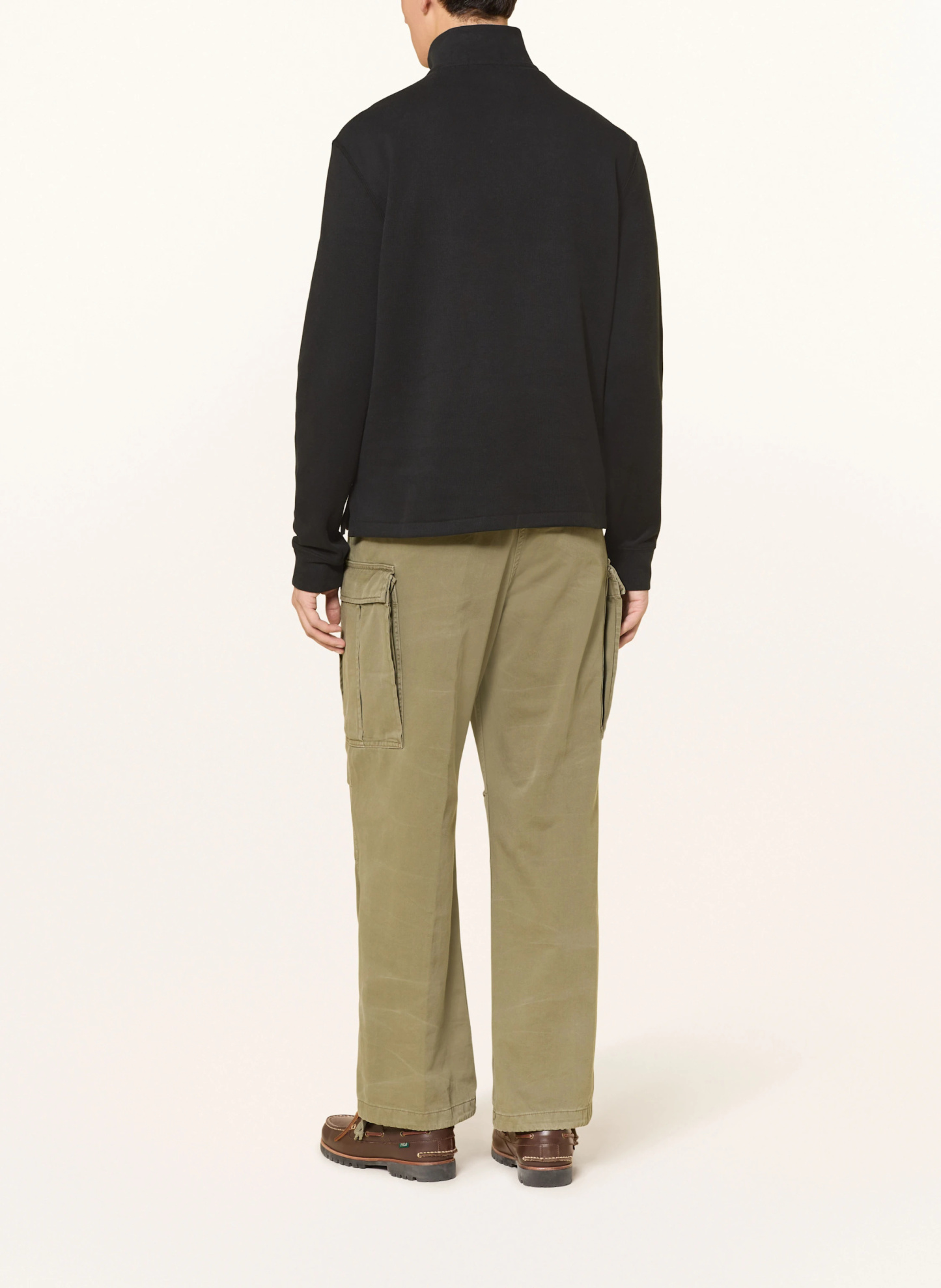 POLO RALPH LAUREN Sweat-Troyer – SCHWARZ