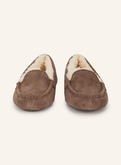 UGG Hausschuhe W ANSLEY – DUNKELBRAUN