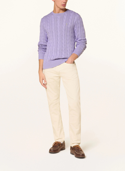 POLO RALPH LAUREN Pullover – HELLLILA / GRAU