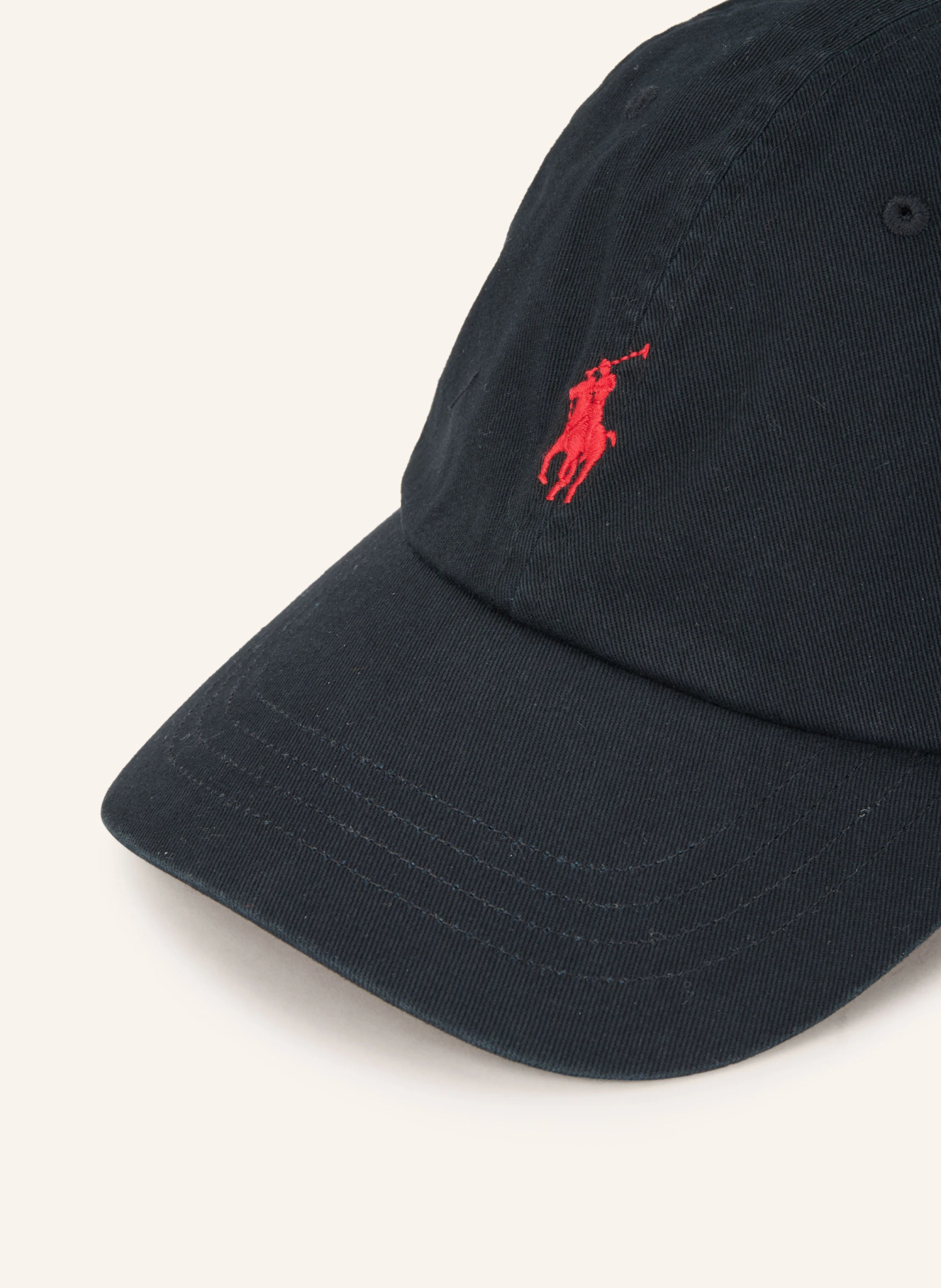 POLO RALPH LAUREN Cap – SCHWARZ / ROT