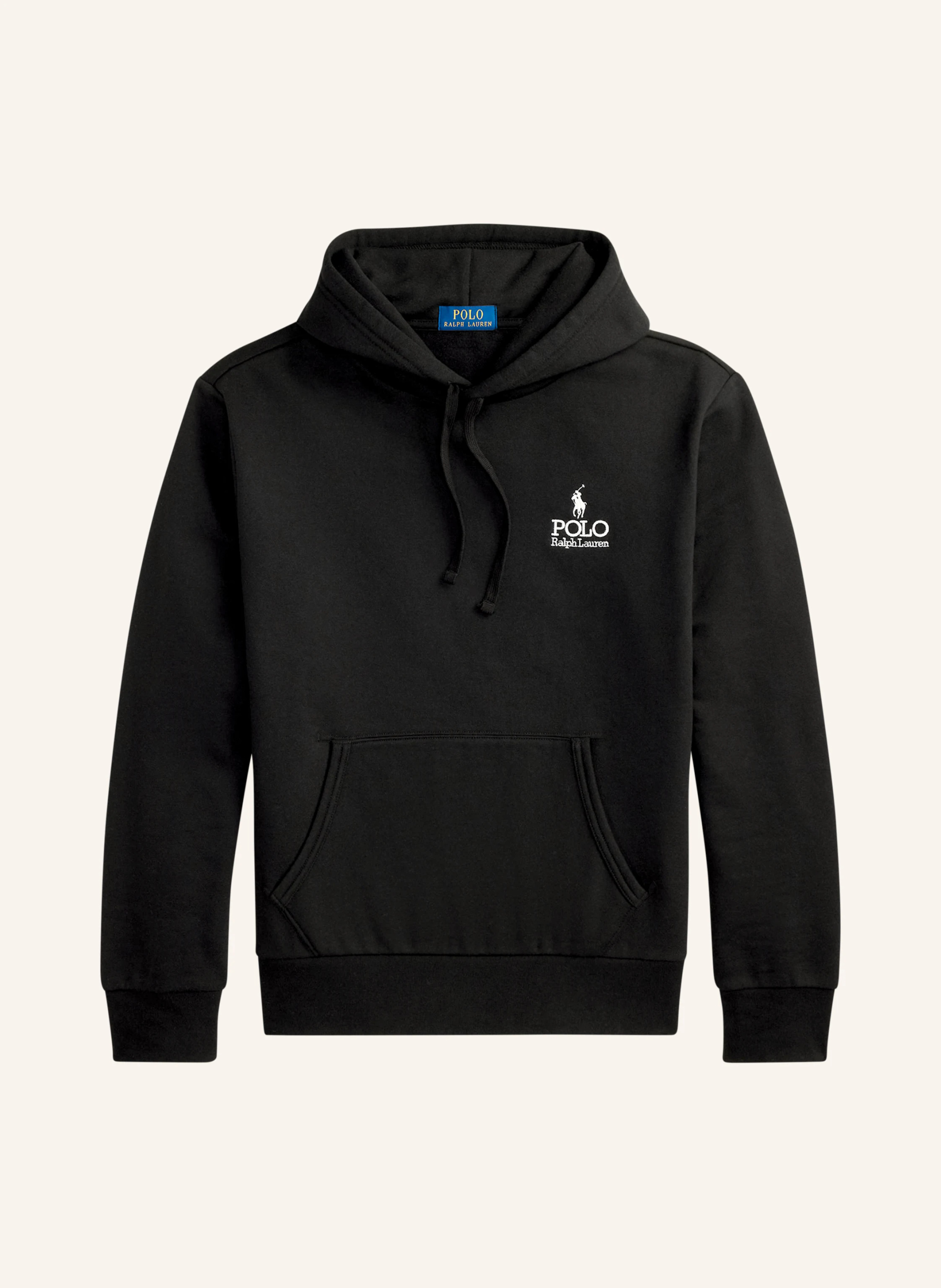 POLO RALPH LAUREN Hoodie – SCHWARZ / WEISS