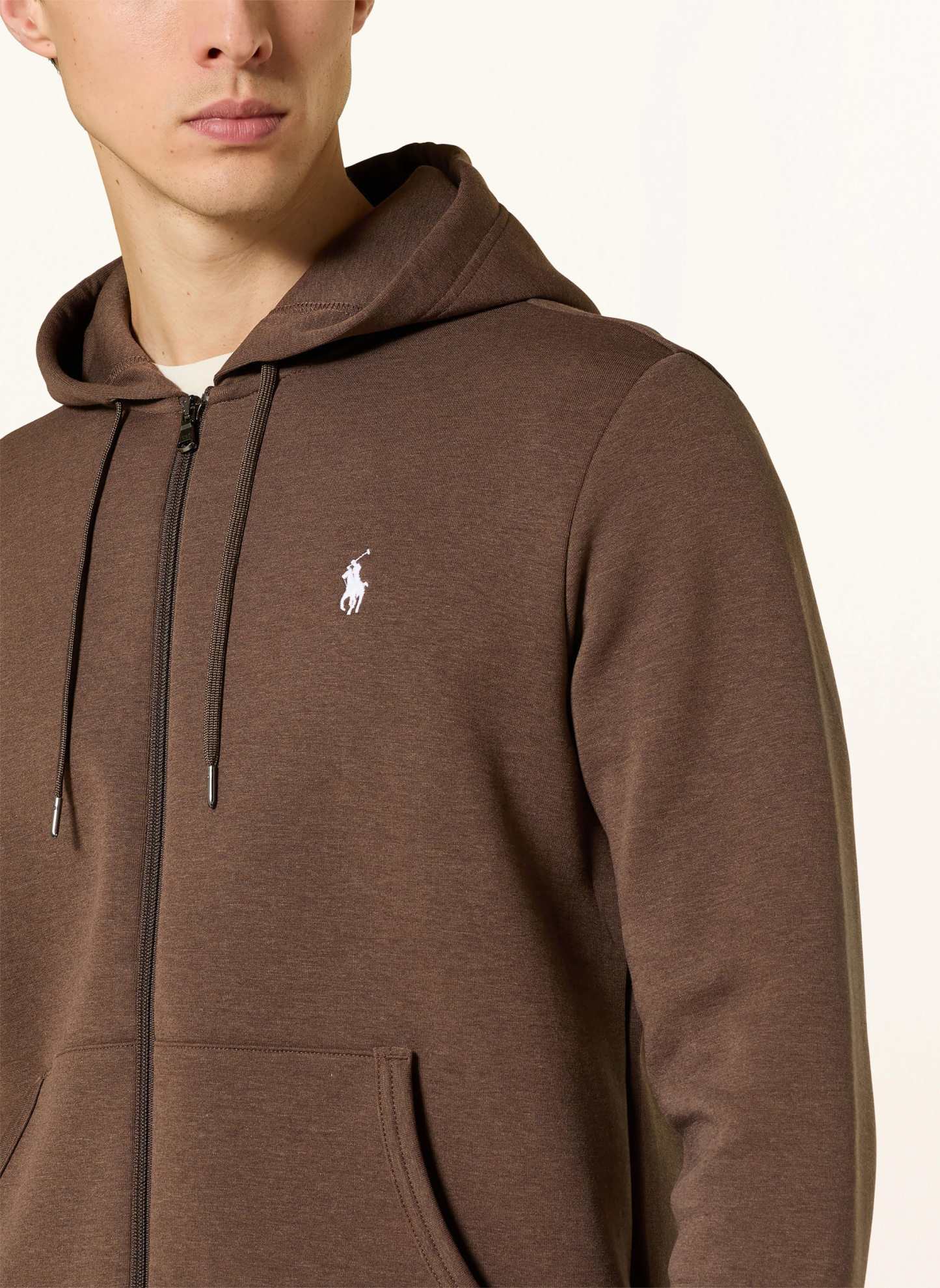 POLO RALPH LAUREN Sweatjacke – DUNKELBRAUN