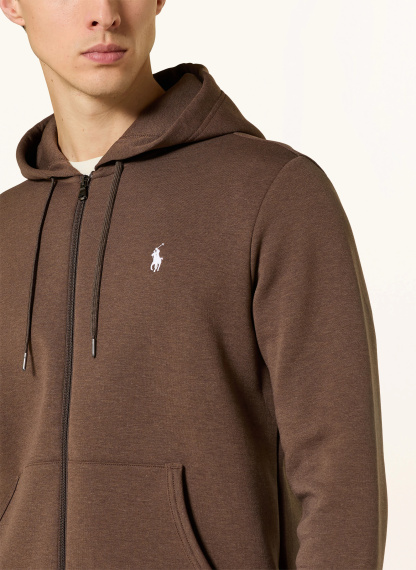 POLO RALPH LAUREN Sweatjacke – DUNKELBRAUN