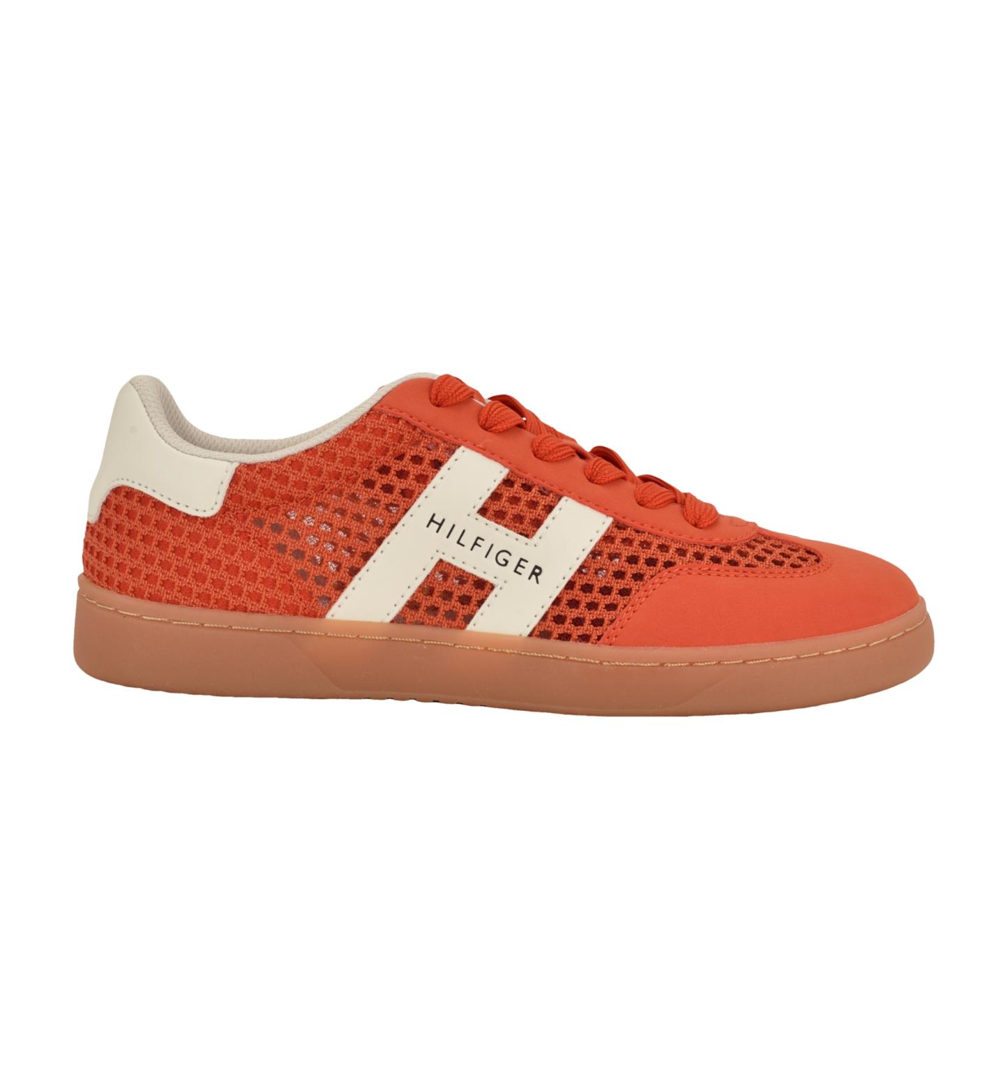 Tommy Hilfiger Women's Maisie Low Profile Lace-Up Sneakers - Orange