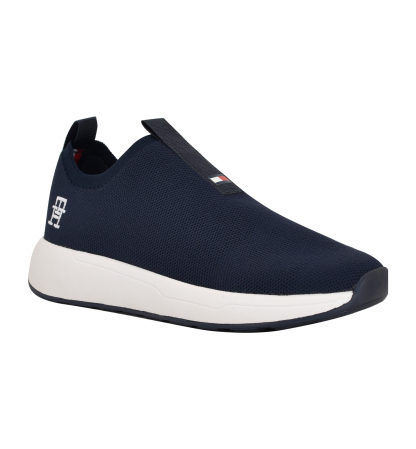Tommy Hilfiger Women's Ada Lightweight Knit Slip-On Sneakers - Dark Blue/White