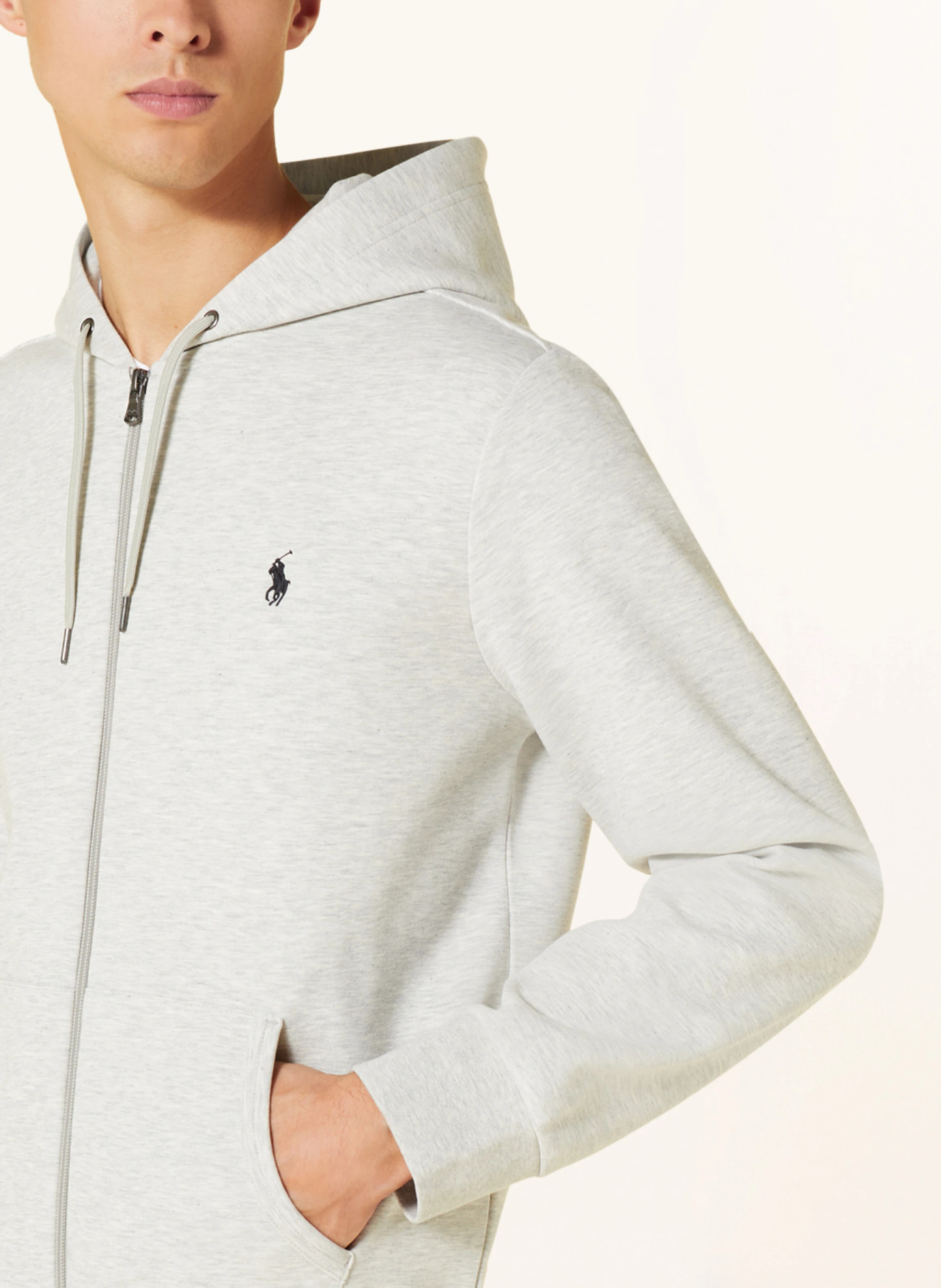 POLO RALPH LAUREN Sweatjacke – HELLGRAU