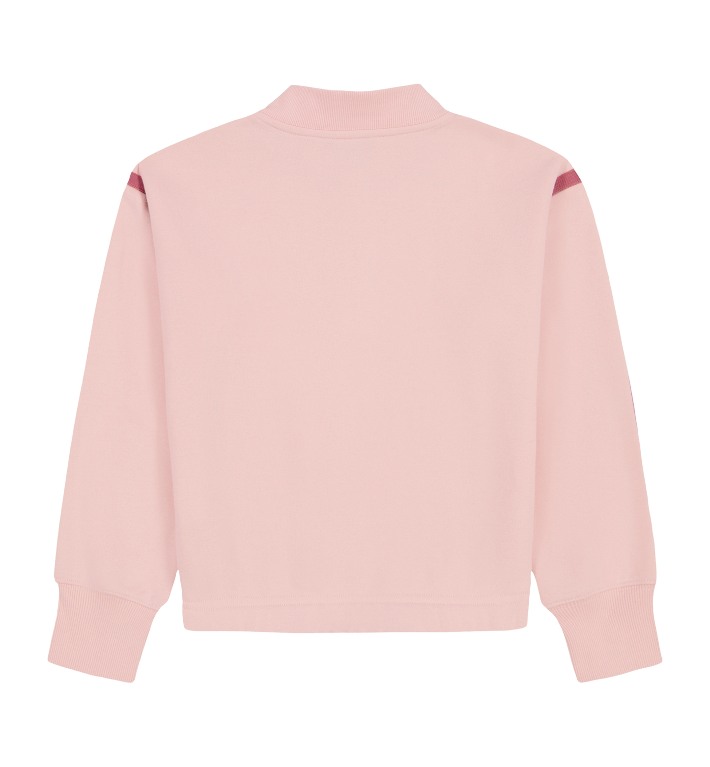 Tommy Hilfiger Girls' 7-16 Fleece Quarter-Zip Sweatshirt - Lotus