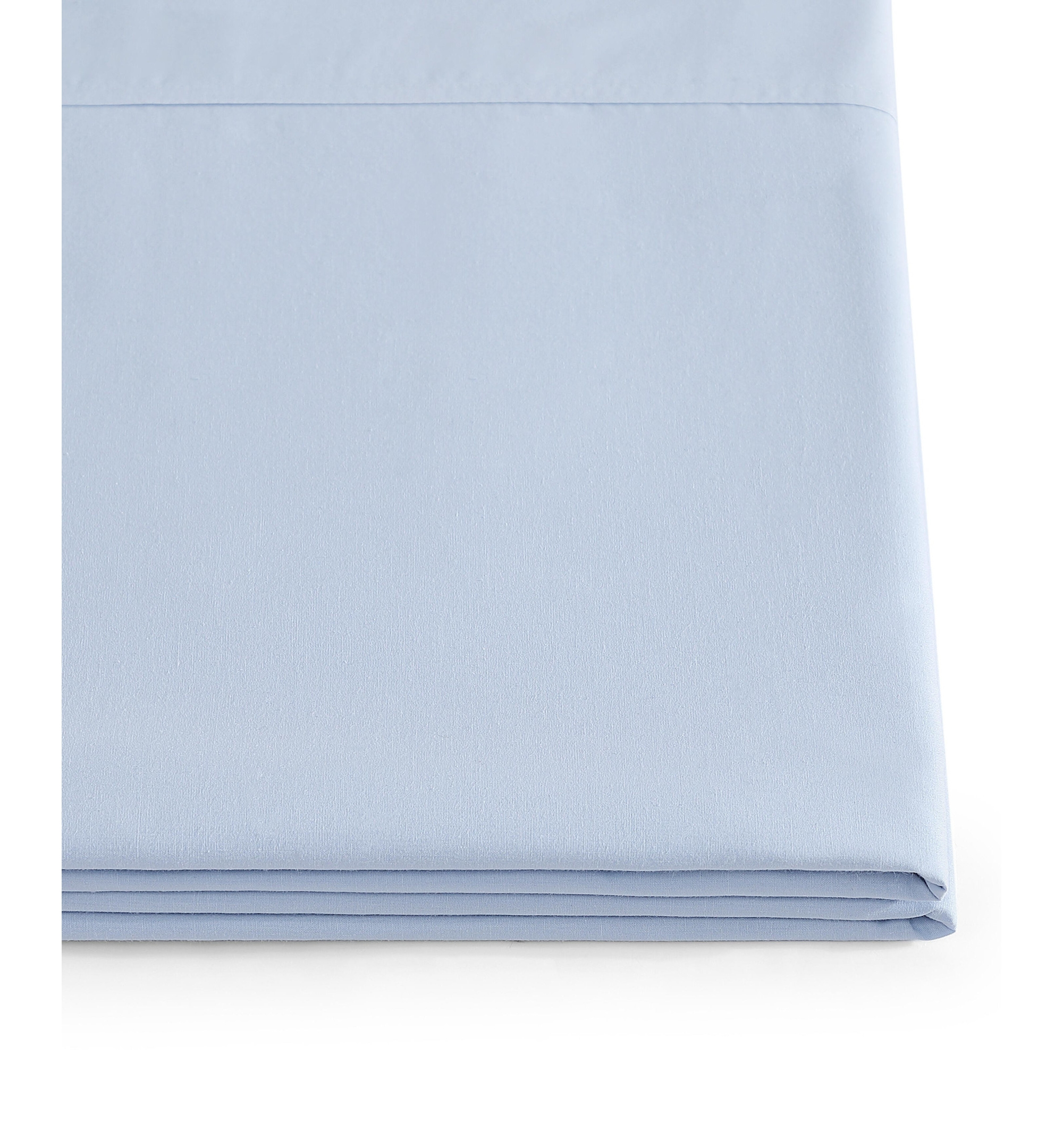 Tommy Hilfiger Solid 200-Thread Count Cotton Percale Sheet Set - Blue
