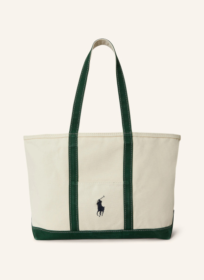 POLO RALPH LAUREN Shopper – CREME / GRÜN