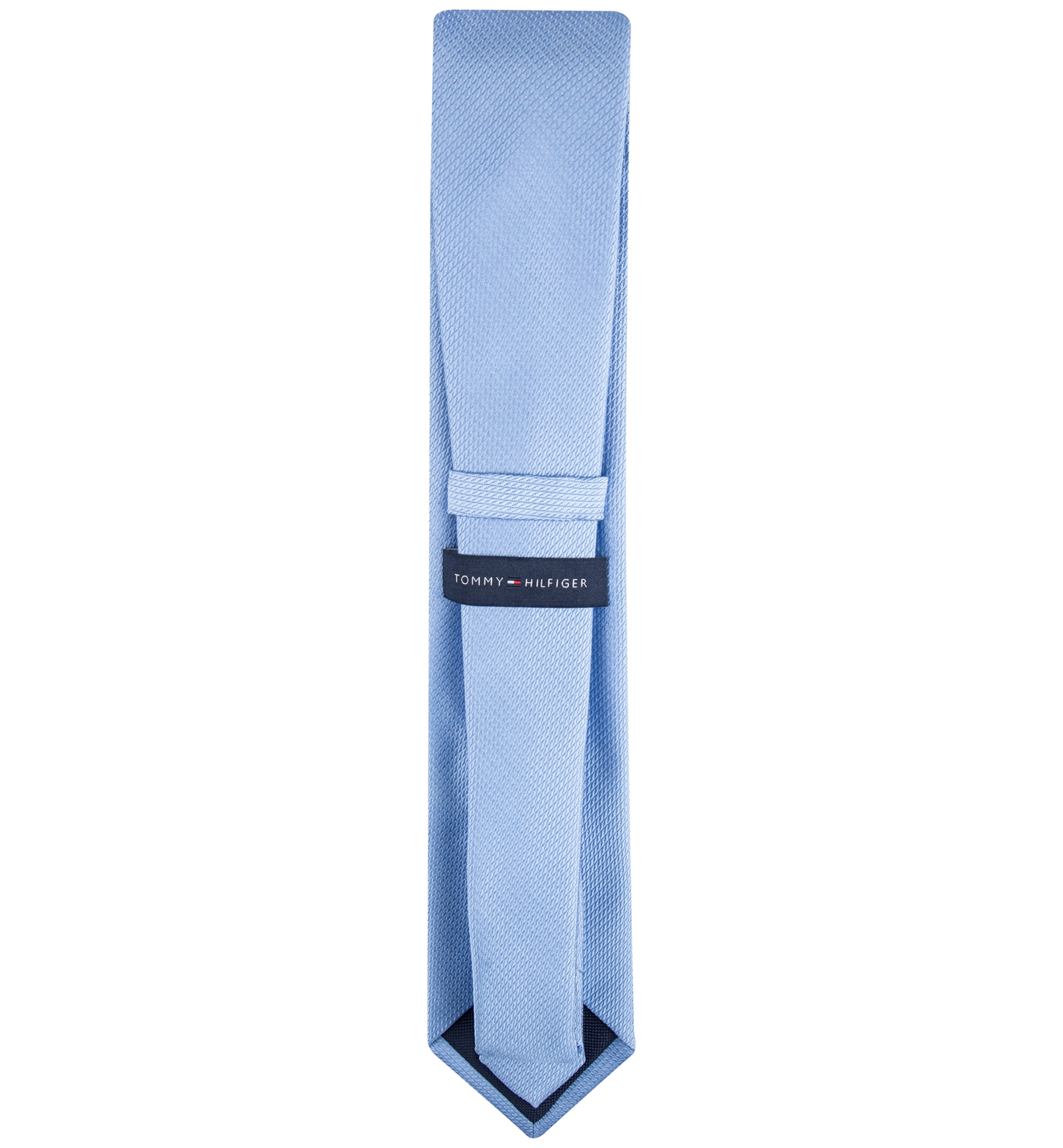 Tommy Hilfiger Men's Rope Solid Classic Tie - Light Blue