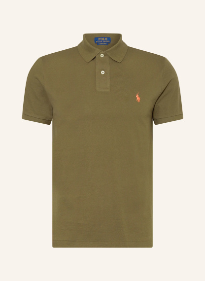 POLO RALPH LAUREN Piqué-Poloshirt Custom Slim Fit – KHAKI