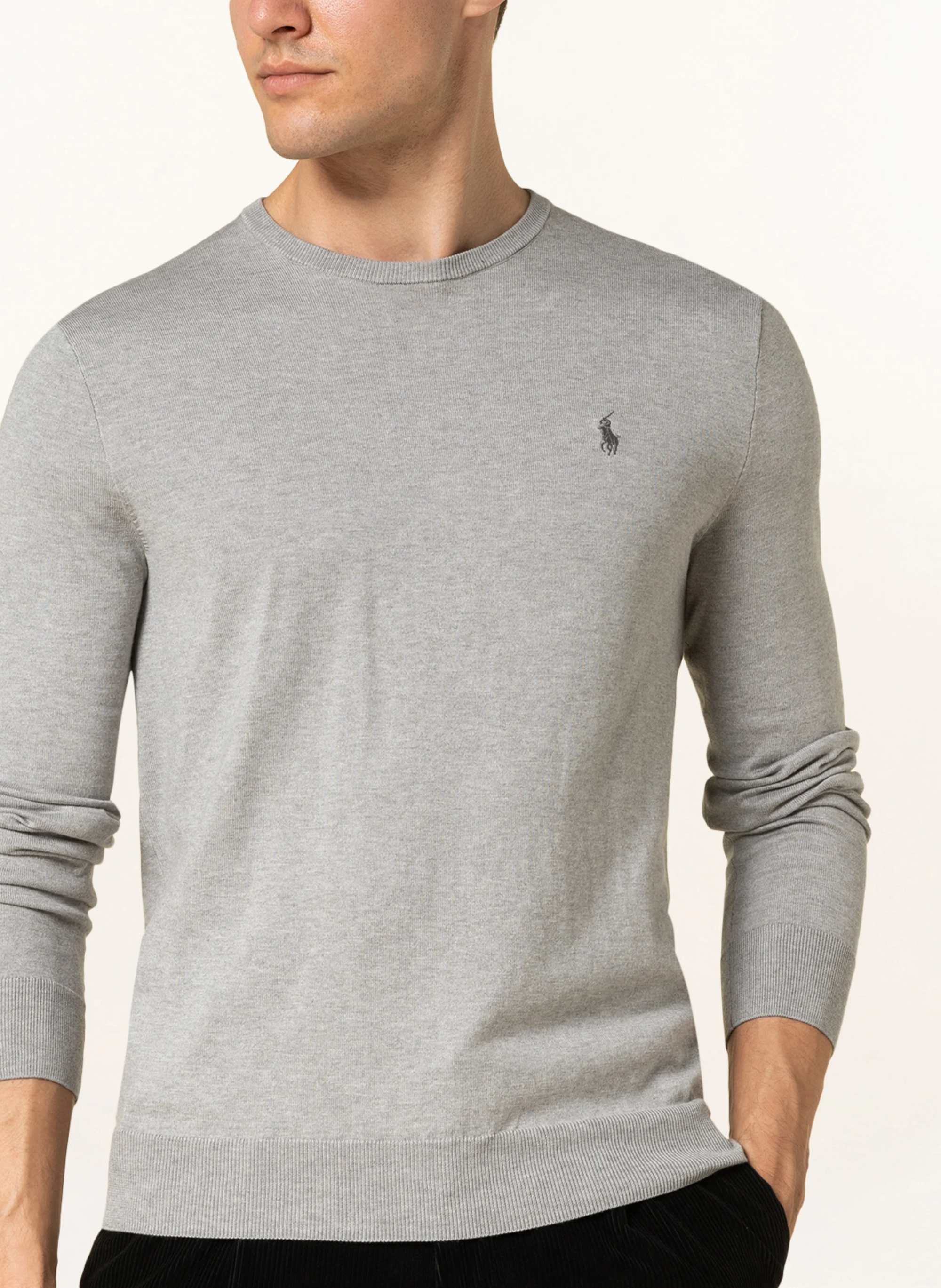 POLO RALPH LAUREN Pullover – GRAU