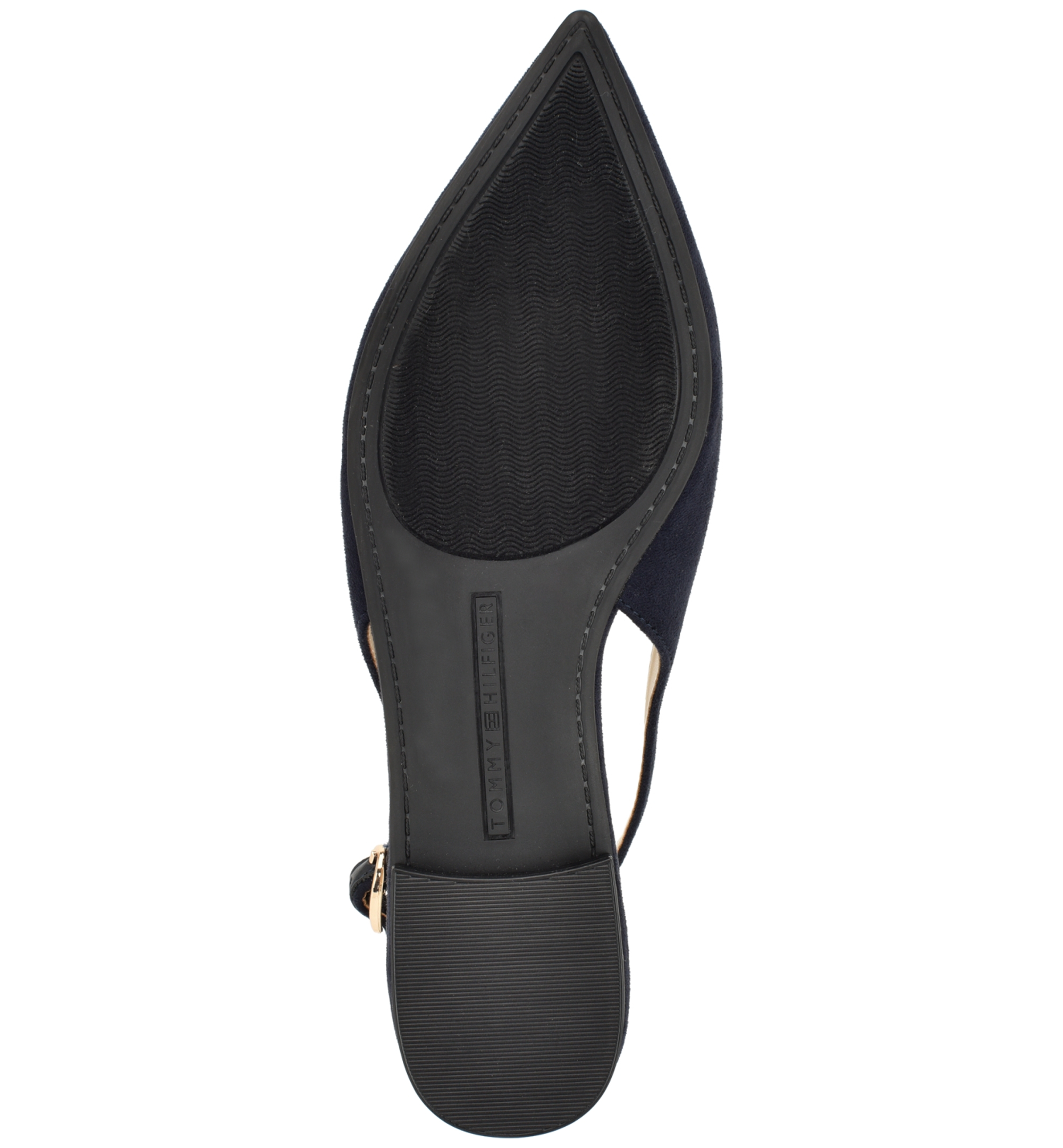 Tommy Hilfiger Women's Vesly Pointed Toe Slingback Dress Flats - Dark Blue