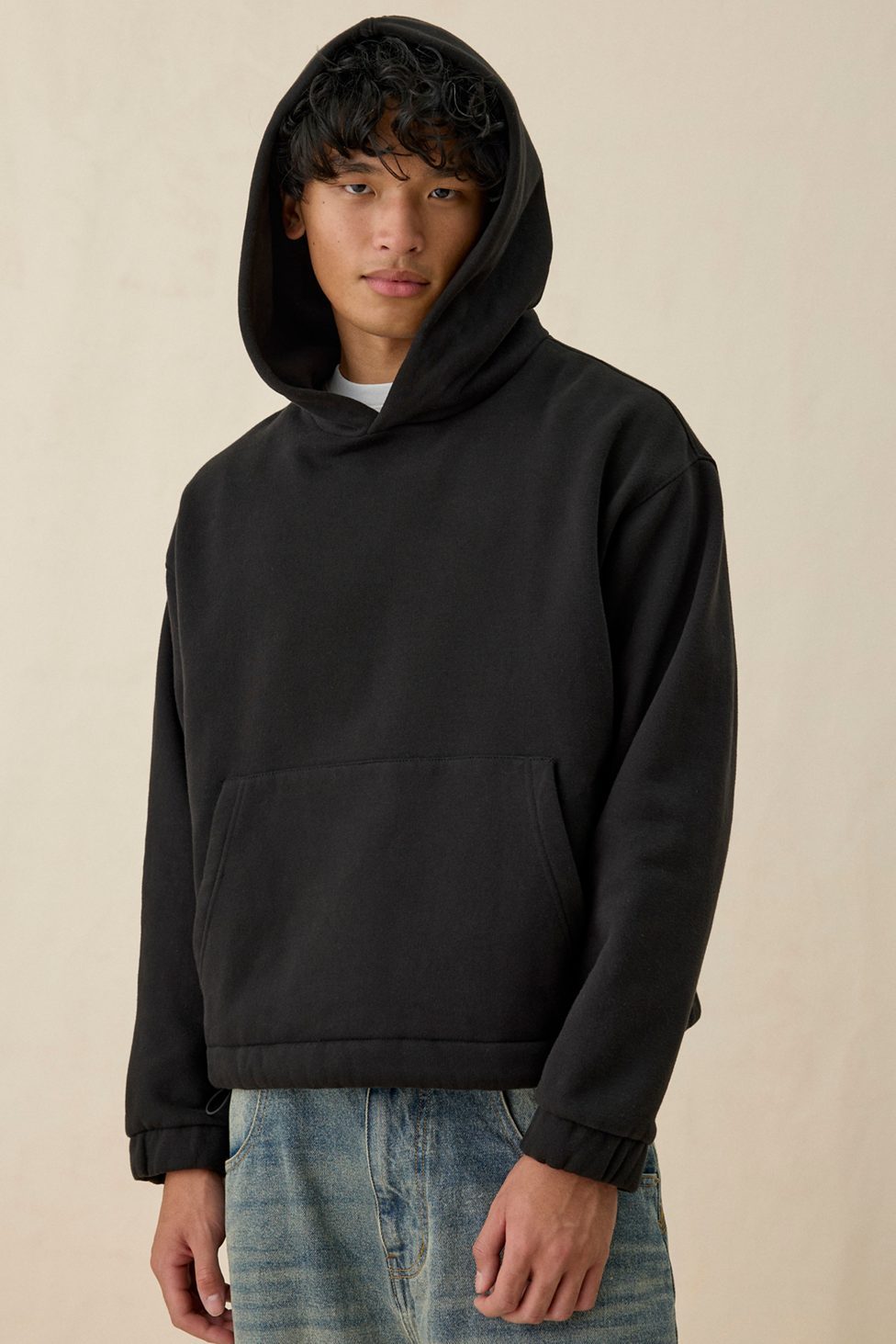 Standard Cloth Jump Shot Hoodie Sweatshirt - Black